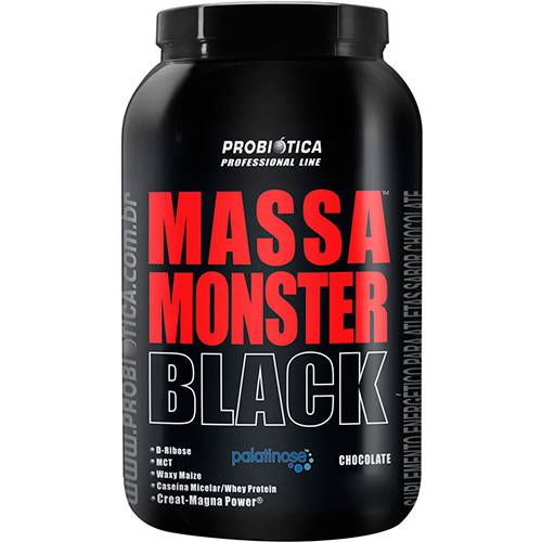 Massa Monster Black Professional Line 1,5kg - Probiótica