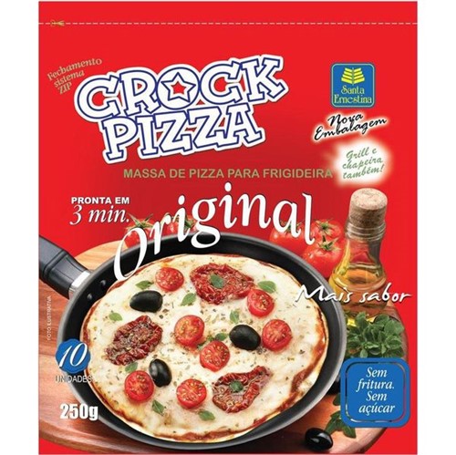 Massa Pizza Crock 250g