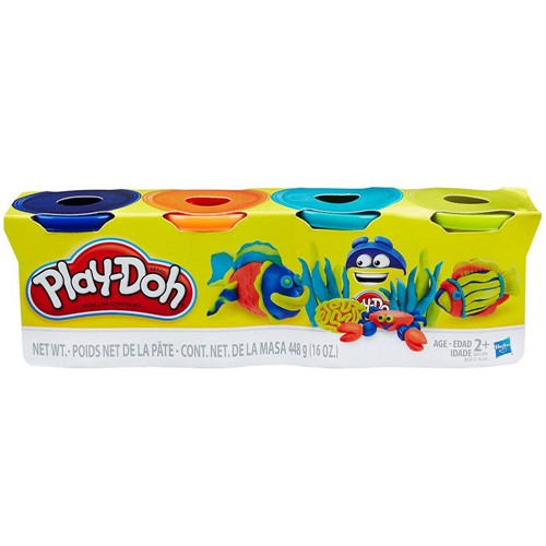 Massinha de Modelar Play-Doh com 4 Cores B5517 - Hasbro