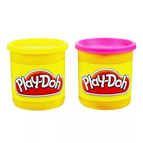 Massinha de Modelar Play-doh Pote com 2 Cores 23655 - Hasbro