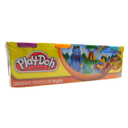 Massinha Play-Doh 4 Potes Uva - Hasbro
