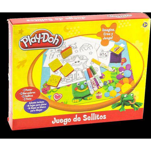 Massinha Play-doh - Arte com Carimbos - Dtc