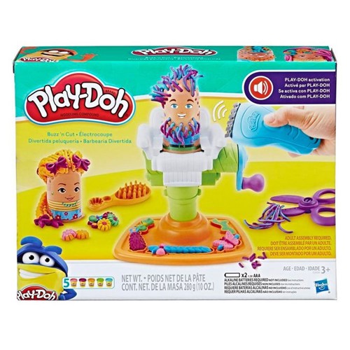 Massinha Play-Doh - Barbearia Divertida - HASBRO