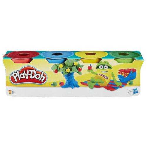 Massinha Play-doh - Kit 4 Potes - Hasbro