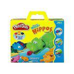 Massinha Play-doh - Kit Hungry Hippos - Hasbro