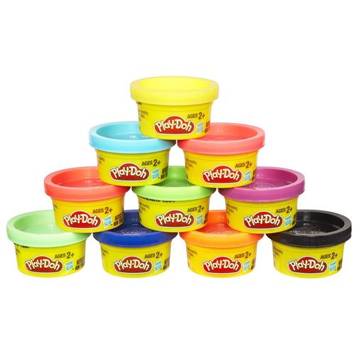 Massinha Play-Doh - Party Pack com 10 Mini Potes - Hasbro
