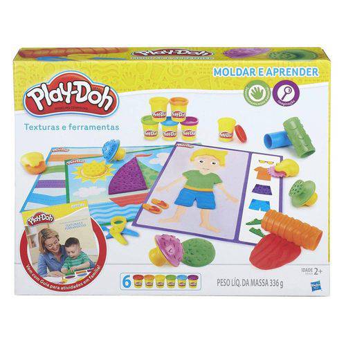 Massinha Play-Doh - Texturas e Ferramentas