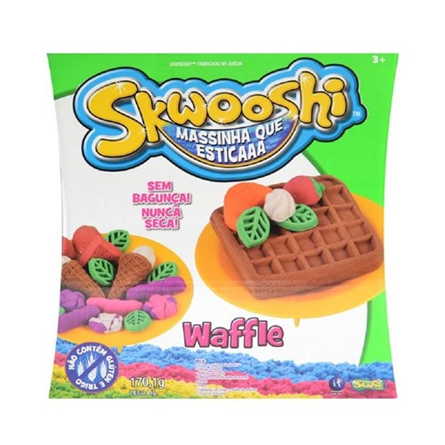 Massinha Skwooshi - Comidinhas - Waffle - Sunny - SUNNY