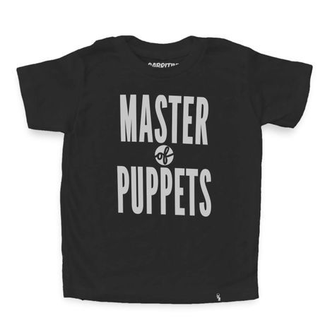 Master Of Puppets - Camiseta Clássica Infantil
