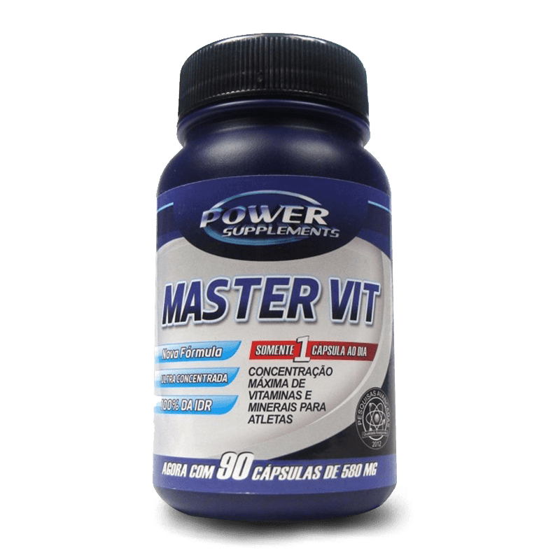 Master Vit (90caps) Power Supplements