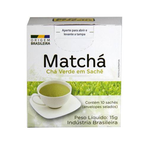Matchá Chá Verde 10 Sachês - Mn Própolis 15g