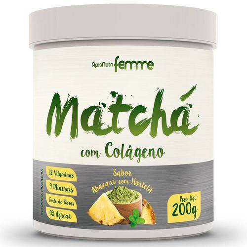 Matcha Solúvel Apisnutri Femme Natural 200g