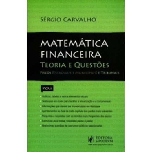 Matematica Financeira Teoria e Questoes - Juspodivm