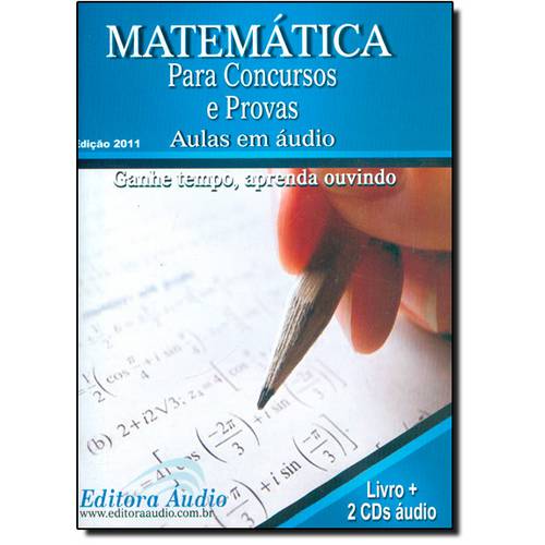 Matemática: para Concursos - Audiolivro