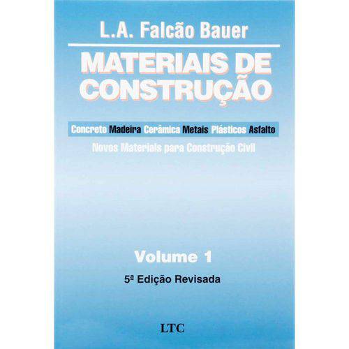 Materiais de Construcao - Vol 1 - Ltc