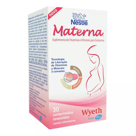 Materna 30 Comprimidos Revestidos