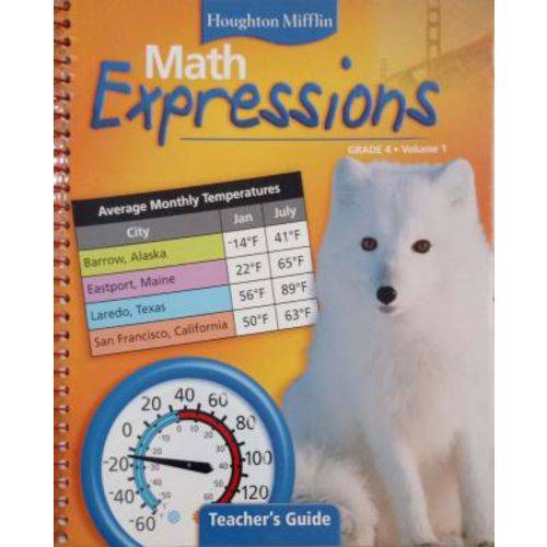 Math Expressions Grade 4 Vol 1
