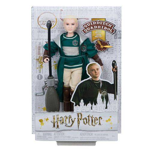 Mattel GDJ71 - Boneco Draco Malfoy Quadribol - Harry Potter