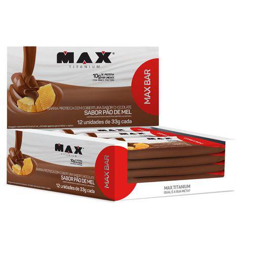 Max Bar - Caixa C/12un - Max Titanium