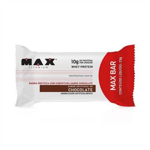 Max Bar Protein (1 Barra) - Max Titanium