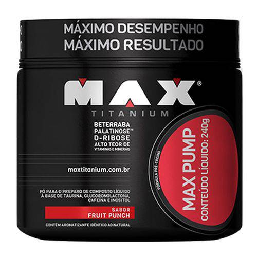 Max Pump (240g) - Max Titanium