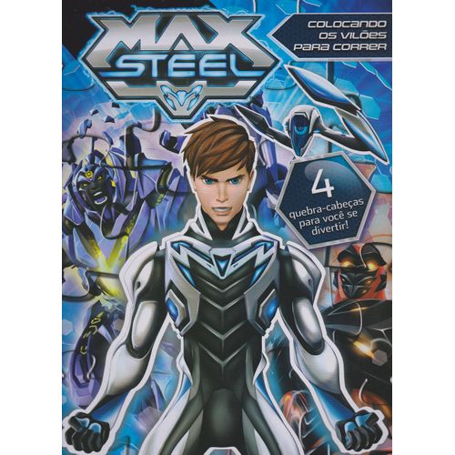 Max Steel: Colocando os Vilões Pra Correr - Coleção Quebra-cabeças
