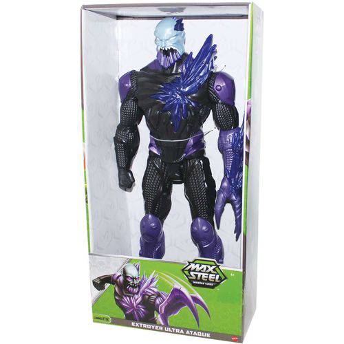 Max Steel Extroyer Ultra Ataque 45cm Mattel Unidade