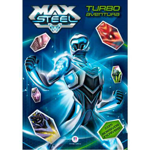 Max Steel - Turbo Aventura - com Adesivos