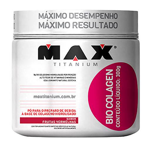 Max Titanium - Bio Colagen 300g Frutas Vermelhas (pa.01.08.0000)