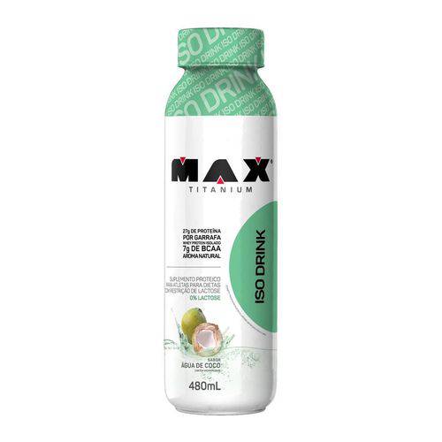 Max Titanium Iso Drink 480ml Água de Coco
