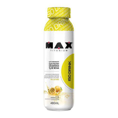 Max Titanium Iso Drink 480ml Maracujá
