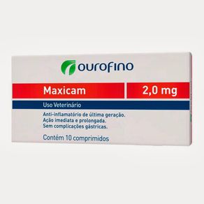 MAXICAM COMPRIMIDOS 2,0mg - Cx C/ 10 Comprimidos