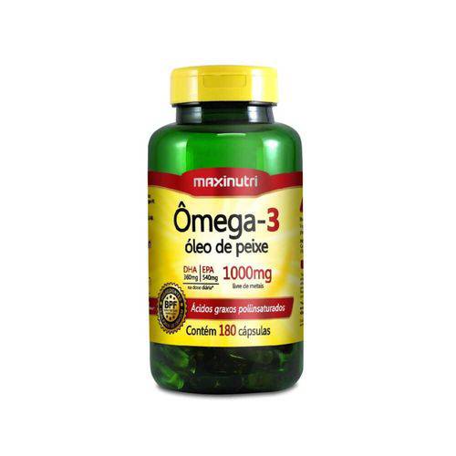 Maxinutri Omega 3 1g C/180