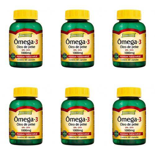 Maxinutri Omega 3 1g C/60 (kit C/06)