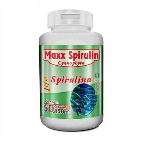 Maxx Spirulin 450mg - 60 Cápsulas - Melcoprol - Melcoprol - Melcoprol