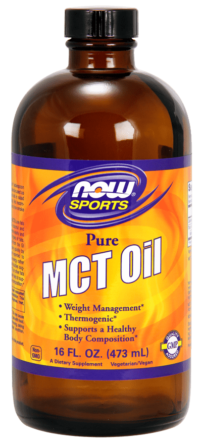 MCT Oil 473ml - Now Sports