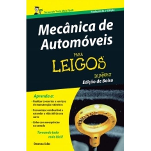 Mecanica de Automoveis para Leigos - Bolso - Alta Books