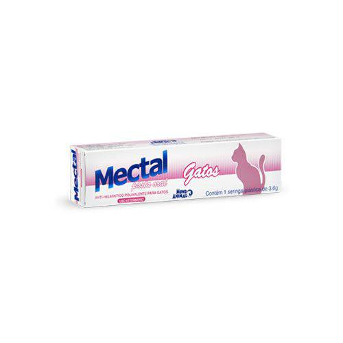 Mectal Pasta Oral Gatos - 3,6g