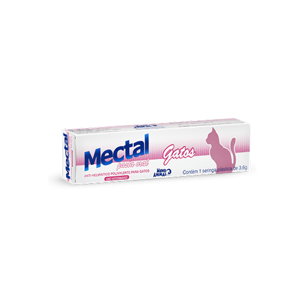 Mectal Pasta Oral Gatos - 3,6g