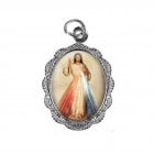 Medalha de Aluminio - Jesus Misericordioso - Mod. 1 | SJO Artigos Religiosos