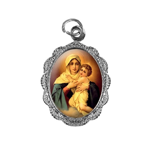 Medalha de Alumínio - Mãe Rainha | SJO Artigos Religiosos
