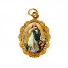 Medalha de Alumínio - Nossa Senhora da Imaculada Conceição - Mod. 03 | SJO Artigos Religiosos