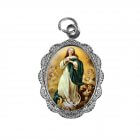 Medalha de Alumínio - Nossa Senhora da Imaculada Conceição - Mod. 03 | SJO Artigos Religiosos