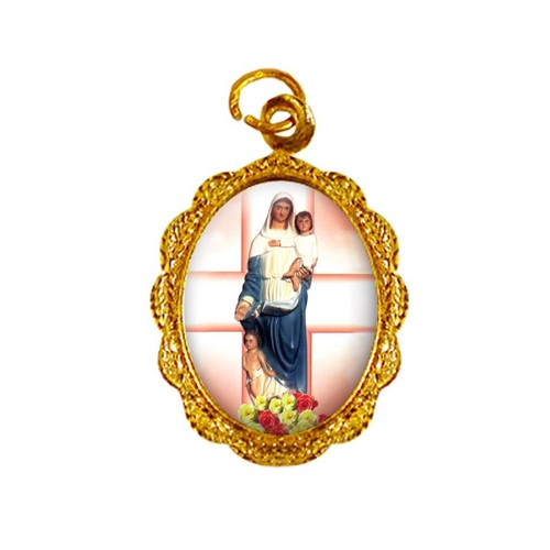 Medalha de Alumínio - Nossa Senhora da Saúde | SJO Artigos Religiosos