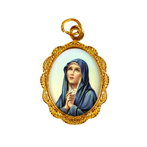 Medalha de Alumínio - Nossa Senhora das Dores - Mod. 2 | SJO Artigos Religiosos
