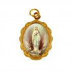 Medalha de Alumínio - Nossa Senhora de Lourdes | SJO Artigos Religiosos