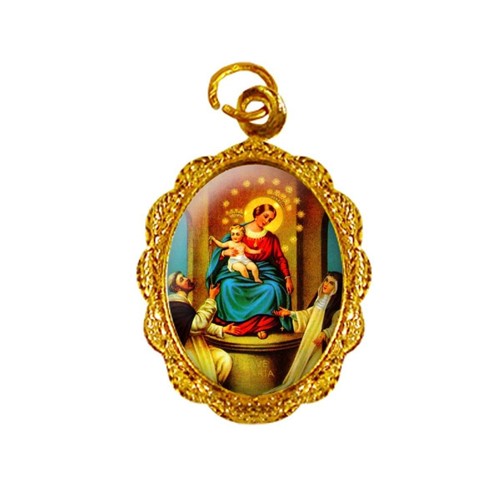 Medalha de Alumínio - Nossa Senhora do Rosário | SJO Artigos Religiosos