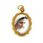 Medalha de Alumínio - Nossa Senhora Rainha da Paz - Mod. 2 | SJO Artigos Religiosos
