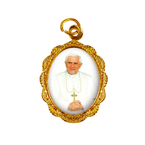 Medalha de Alumínio - Papa Bento XVI - Mod. 1 | SJO Artigos Religiosos