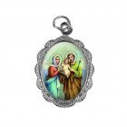 Medalha de Alumínio - Sagrada Família - Mod. 01 | SJO Artigos Religiosos